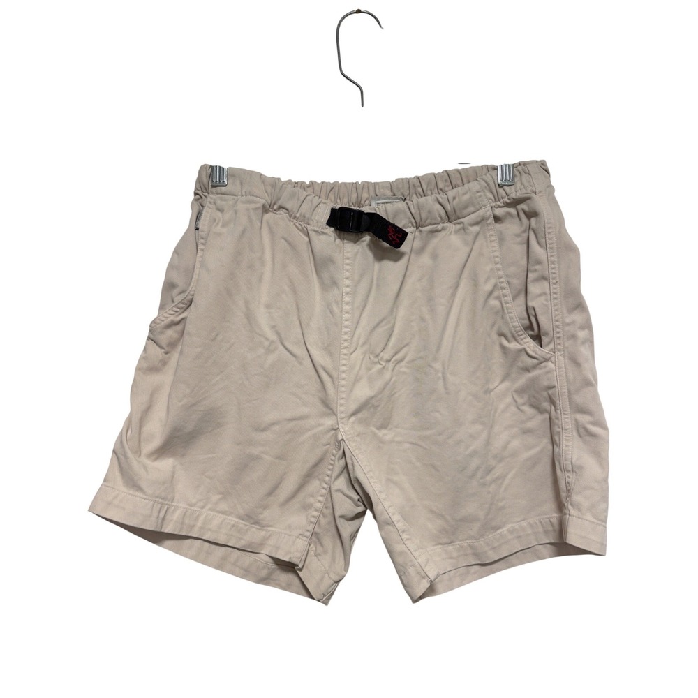 Vintage Gramicci Original Freedom Khaki Tan Cotton Twill Climbing Shorts Mens XS
